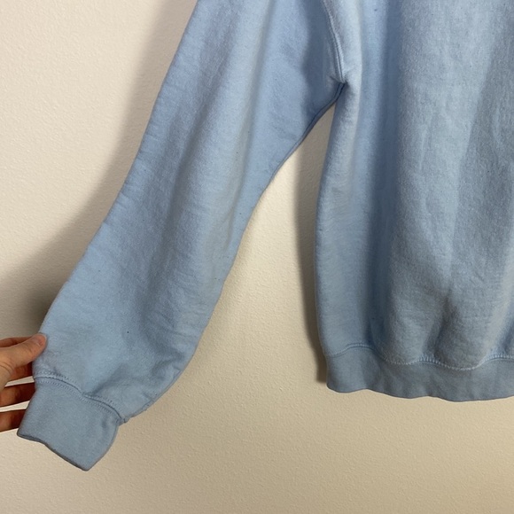 Yale University Mens Small Long Sleeve Pullover Crewneck Sweatshirt Collegiate - Picture 5 of 6